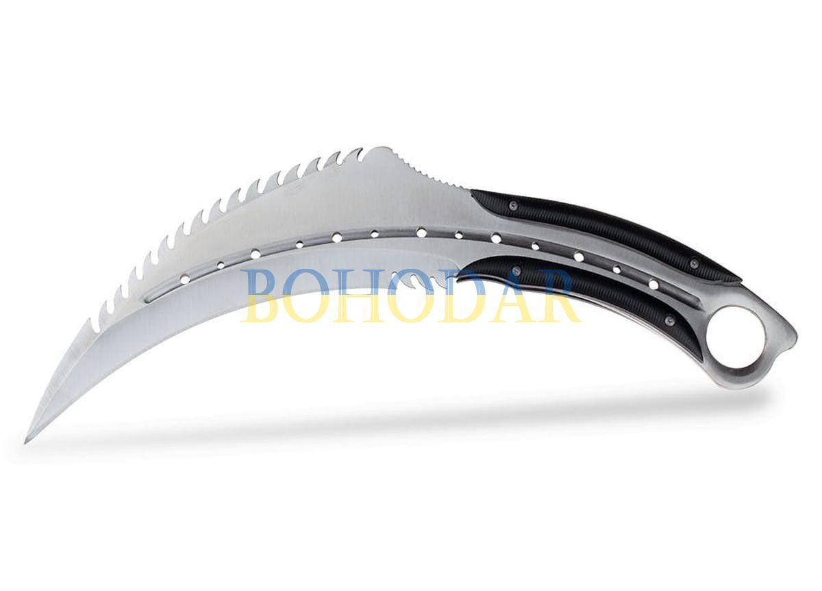 ФОТО КАРТИНКИ ЗОБРАЖЕННЯ Ніж мисливський BSH N-071A нескладний 33 см великий KARAMBIT (КЕРАМБІТ) FULL TANG з зубцями (зазубринами) РОЗДРІБ ОПТ ГУРТ ГУРТОМ ОПТОМ! З ЄВРОПИ! ЯКІСТЬ! Купити Львів Характеристики Ціна Оплата Доставка "БОГОДАР" ІНТЕРНЕТ-МАГАЗИН Огляд Рейтинг Порівняння Як вибрати Якісний