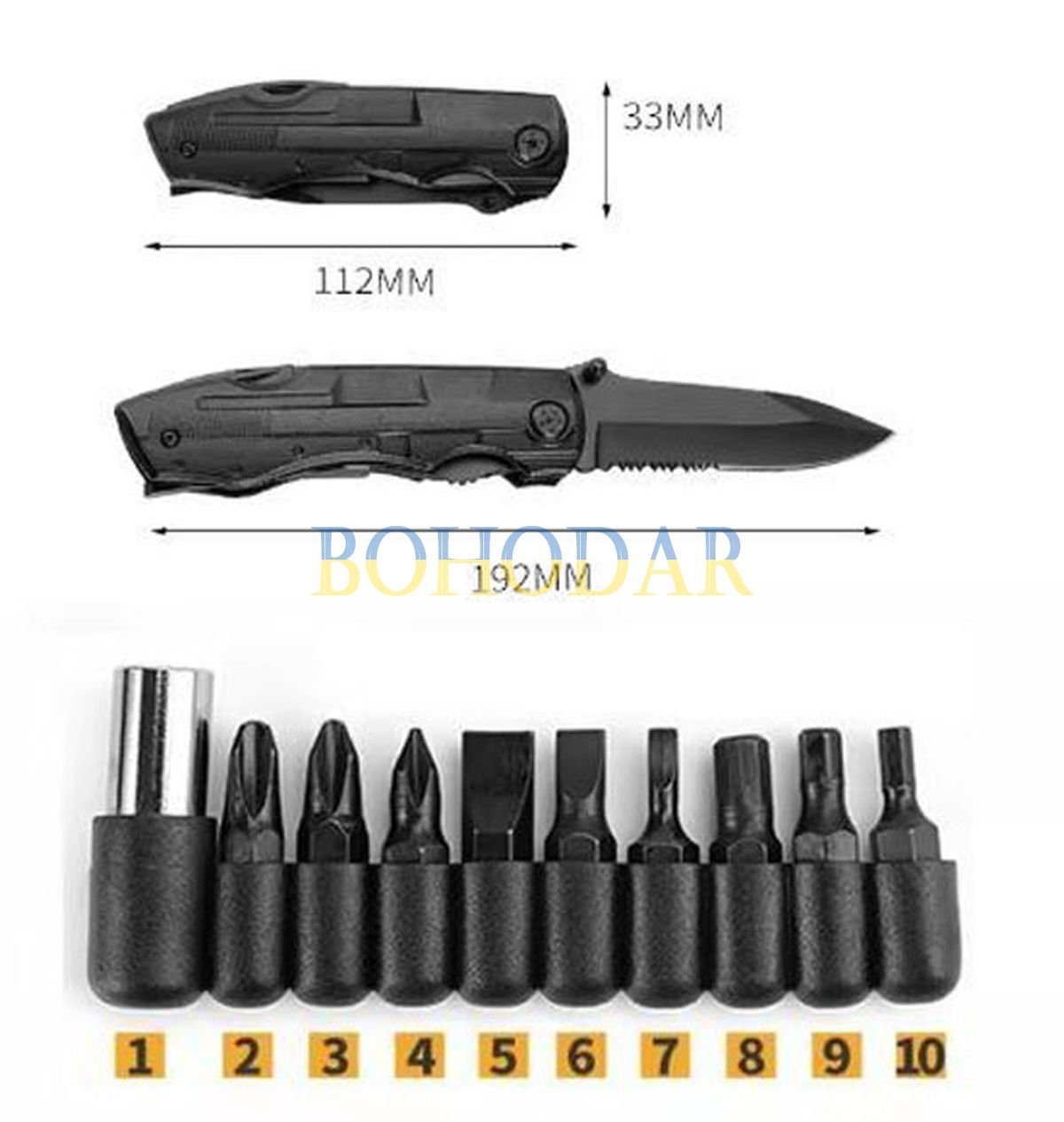 ФОТО КАРТИНКИ ЗОБРАЖЕННЯ Мультитул TRAVELER A805 17/1 9 біт чорне захисне покриття РОЗДРІБ ОПТ ГУРТ ГУРТОМ ОПТОМ! З ЄВРОПИ! ЯКІСТЬ! Купити Львів Характеристики Ціна Оплата Доставка "БОГОДАР" ІНТЕРНЕТ-МАГАЗИН Огляд Рейтинг Порівняння Як вибрати Якісний