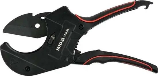 ФОТО КАРТИНКИ ЗОБРАЖЕННЯ Труборіз для ПВХ труб YATO Ø75 ММ алюмінієвий корпус, ручка- ABS + TPR  YT-22274 РОЗДРІБ ОПТ ГУРТ ГУРТОМ ОПТОМ! З ЄВРОПИ! ЯКІСТЬ! Купити Львів Характеристики Ціна Оплата Доставка "БОГОДАР" ІНТЕРНЕТ-МАГАЗИН Огляд Рейтинг Порівняння Як вибрати Якісний