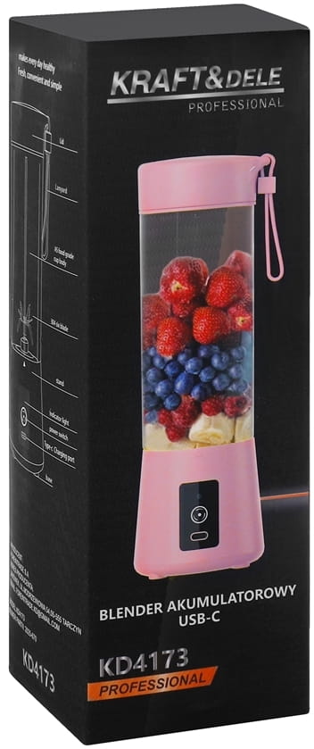 ФОТО КАРТИНКИ ЗОБРАЖЕННЯ Blender akumulatorowy USB-C 400ml / 2x3000mAh KD4173 РОЗДРІБ ОПТ ГУРТ ГУРТОМ ОПТОМ! З ЄВРОПИ! ЯКІСТЬ! Купити Львів Характеристики Ціна Оплата Доставка "БОГОДАР" ІНТЕРНЕТ-МАГАЗИН Огляд Рейтинг Порівняння Як вибрати Якісний
