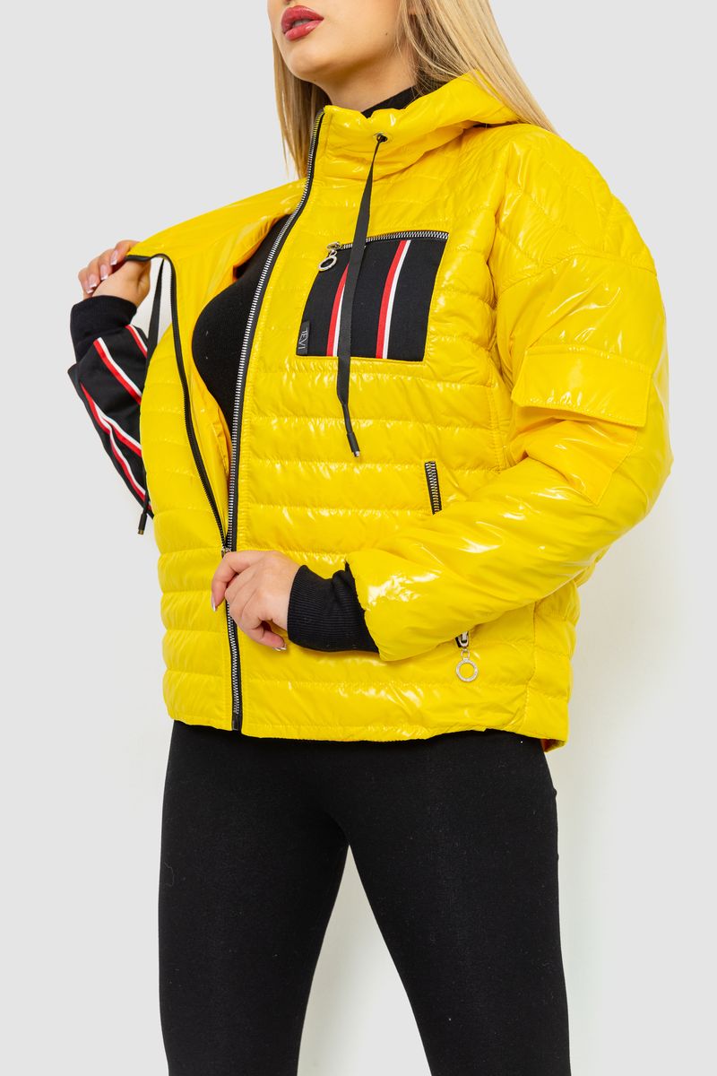 ФОТО КАРТИНКИ ЗОБРАЖЕННЯ Куртка жіноча демісезонна AGER 102R5222 4XL-5XL Жовтий РОЗДРІБ ОПТ ГУРТ ГУРТОМ ОПТОМ! З ЄВРОПИ! ЯКІСТЬ! Купити Львів Характеристики Ціна Оплата Доставка "БОГОДАР" ІНТЕРНЕТ-МАГАЗИН Огляд Рейтинг Порівняння Як вибрати Якісний