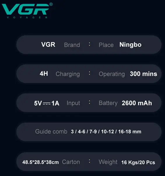 ФОТО КАРТИНКИ ЗОБРАЖЕННЯ Машинка для стрижки VGR V-659 РОЗДРІБ ОПТ ГУРТ ГУРТОМ ОПТОМ! З ЄВРОПИ! ЯКІСТЬ! Купити Львів Характеристики Ціна Оплата Доставка "БОГОДАР" ІНТЕРНЕТ-МАГАЗИН Огляд Рейтинг Порівняння Як вибрати Якісний