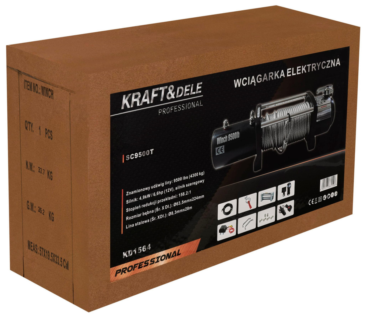ФОТО КАРТИНКИ ЗОБРАЖЕННЯ Wyciągarka - Wciągarka elektryczna KD1564 9500LBS 12V РОЗДРІБ ОПТ ГУРТ ГУРТОМ ОПТОМ! З ЄВРОПИ! ЯКІСТЬ! Купити Львів Характеристики Ціна Оплата Доставка "БОГОДАР" ІНТЕРНЕТ-МАГАЗИН Огляд Рейтинг Порівняння Як вибрати Якісний