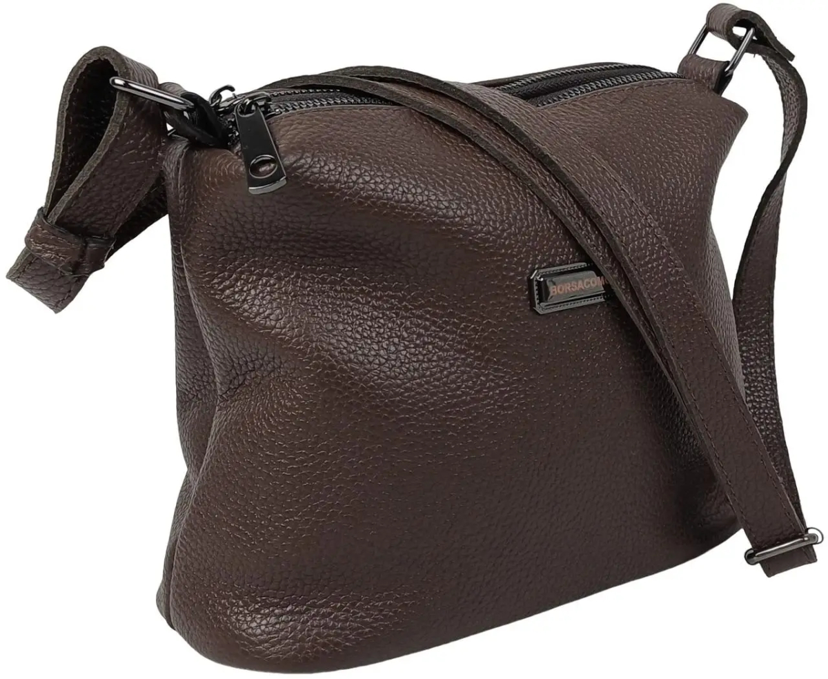 ФОТО КАРТИНКИ ЗОБРАЖЕННЯ Жіноча шкіряна сумка на плече BORSACOMODA темно-коричнева 822.037 РОЗДРІБ ОПТ ГУРТ ГУРТОМ ОПТОМ! З ЄВРОПИ! ЯКІСТЬ! Купити Львів Характеристики Ціна Оплата Доставка "БОГОДАР" ІНТЕРНЕТ-МАГАЗИН Огляд Рейтинг Порівняння Як вибрати Якісний