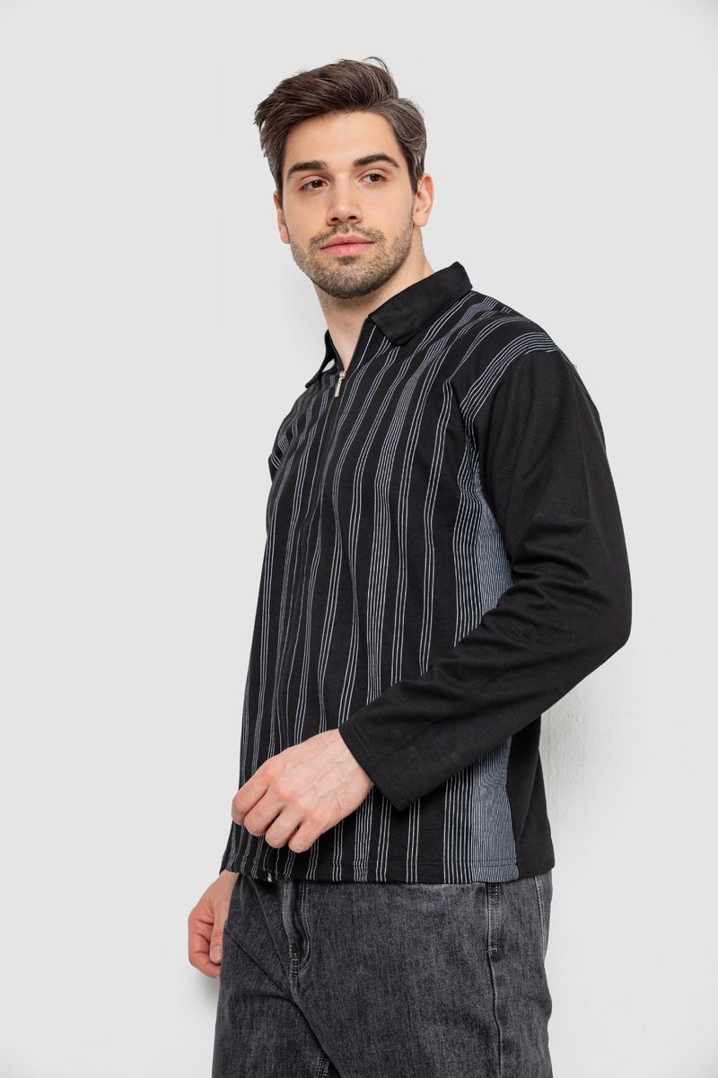 ФОТО КАРТИНКИ ЗОБРАЖЕННЯ Кофта чоловіча на блискавці в смужку AGER 238R123 L Чорний РОЗДРІБ ОПТ ГУРТ ГУРТОМ ОПТОМ! З ЄВРОПИ! ЯКІСТЬ! Купити Львів Характеристики Ціна Оплата Доставка "БОГОДАР" ІНТЕРНЕТ-МАГАЗИН Огляд Рейтинг Порівняння Як вибрати Якісний