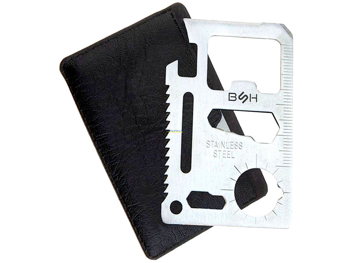 ФОТО КАРТИНКИ ЗОБРАЖЕННЯ BSH MT-004 Мультитул картка виживання 11/1 сріблястий колір брелок для ключів POCKET TOOL Польща! РОЗДРІБ ОПТ ГУРТ ГУРТОМ ОПТОМ! З ЄВРОПИ! ЯКІСТЬ! Купити Львів Характеристики Ціна Оплата Доставка "БОГОДАР" ІНТЕРНЕТ-МАГАЗИН Огляд Рейтинг Порівняння Як вибрати Якісний