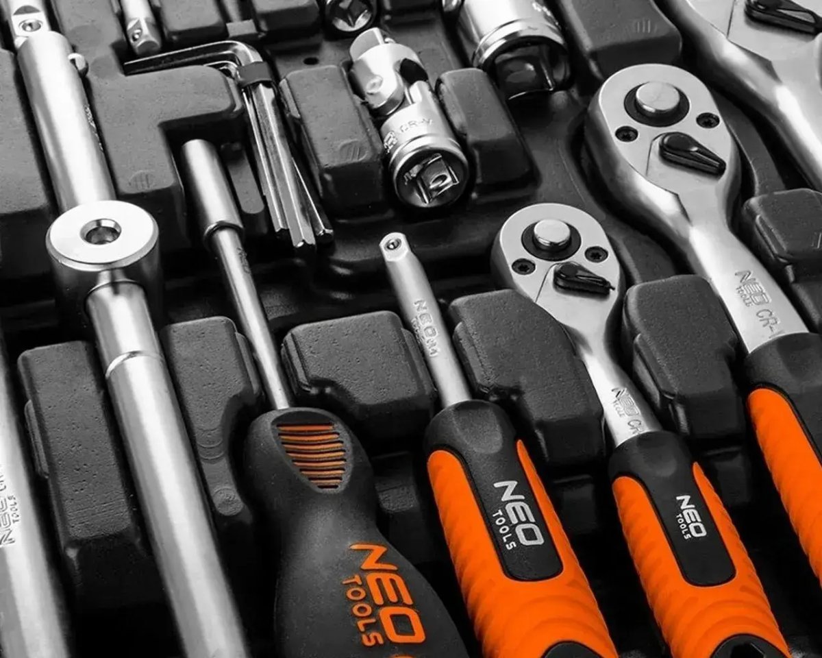 ФОТО КАРТИНКИ ЗОБРАЖЕННЯ Професійний набір інструментів 216 предметів NEO TOOLS 10-216, 1/4"-3/8"-1/2", М4-32 мм (10-216) РОЗДРІБ ОПТ ГУРТ ГУРТОМ ОПТОМ! З ЄВРОПИ! ЯКІСТЬ! Купити Львів Характеристики Ціна Оплата Доставка "БОГОДАР" ІНТЕРНЕТ-МАГАЗИН Огляд Рейтинг Порівняння Як вибрати Якісний