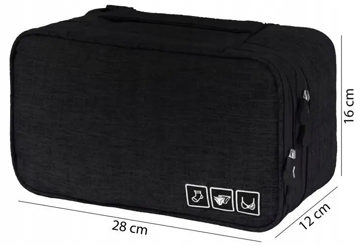 ФОТО КАРТИНКИ ЗОБРАЖЕННЯ Дорожній органайзер для одягу Sell чорний 28х16х12 см S1645227 black РОЗДРІБ ОПТ ГУРТ ГУРТОМ ОПТОМ! З ЄВРОПИ! ЯКІСТЬ! Купити Львів Характеристики Ціна Оплата Доставка "БОГОДАР" ІНТЕРНЕТ-МАГАЗИН Огляд Рейтинг Порівняння Як вибрати Якісний