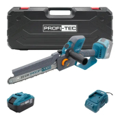 ФОТО КАРТИНКИ ЗОБРАЖЕННЯ Потужна акумуляторна ланцюгова пила PROFI-TEC PCS0920 UltraCore : з АКБ 20V 4.0Ah, шина 25см (007645) РОЗДРІБ ОПТ ГУРТ ГУРТОМ ОПТОМ! З ЄВРОПИ! ЯКІСТЬ! Купити Львів Характеристики Ціна Оплата Доставка "БОГОДАР" ІНТЕРНЕТ-МАГАЗИН Огляд Рейтинг Порівняння Як вибрати Якісний