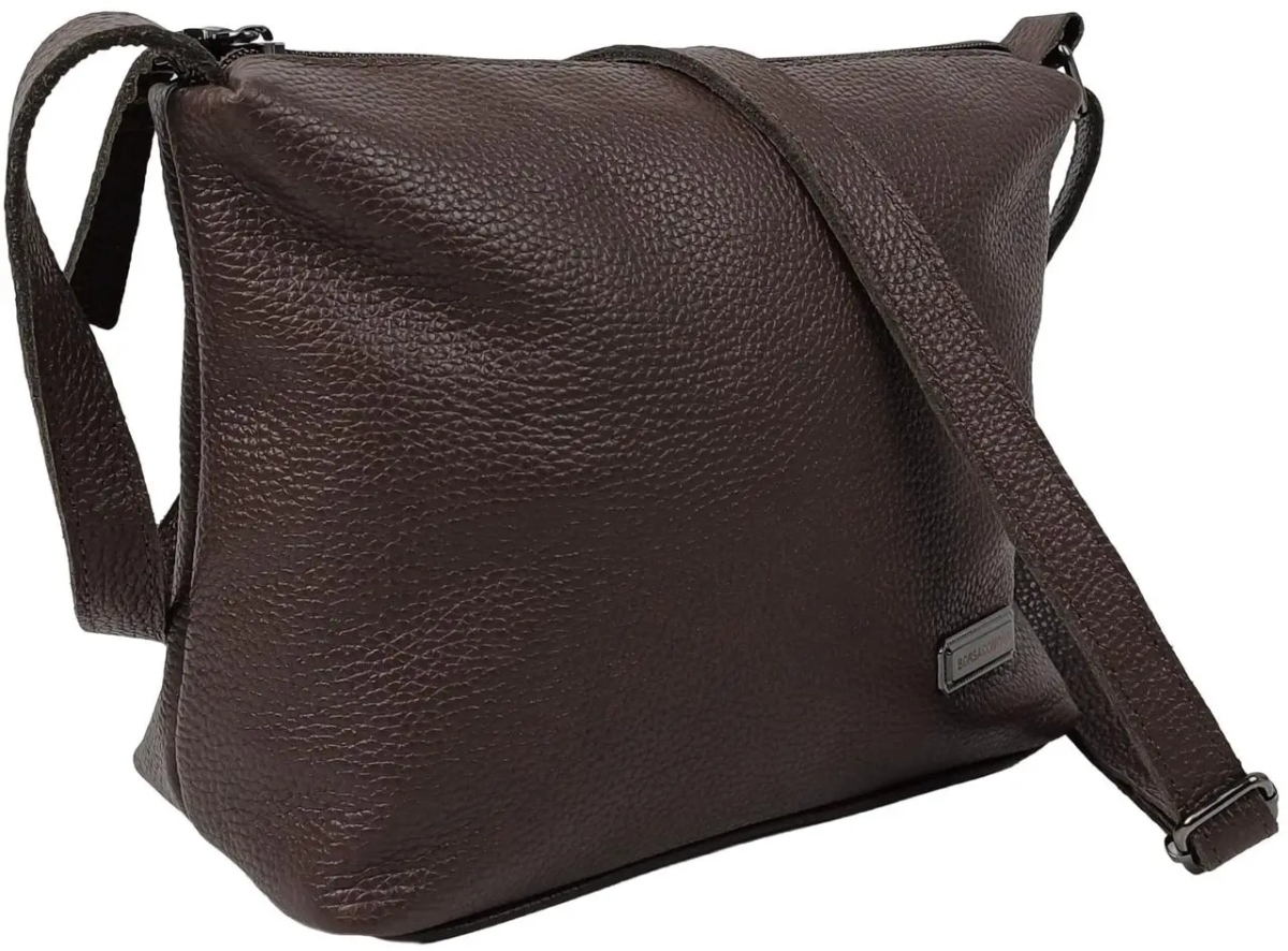 ФОТО КАРТИНКИ ЗОБРАЖЕННЯ Жіноча шкіряна наплічна сумка BORSACOMODA темно-коричнева 810.037 РОЗДРІБ ОПТ ГУРТ ГУРТОМ ОПТОМ! З ЄВРОПИ! ЯКІСТЬ! Купити Львів Характеристики Ціна Оплата Доставка "БОГОДАР" ІНТЕРНЕТ-МАГАЗИН Огляд Рейтинг Порівняння Як вибрати Якісний