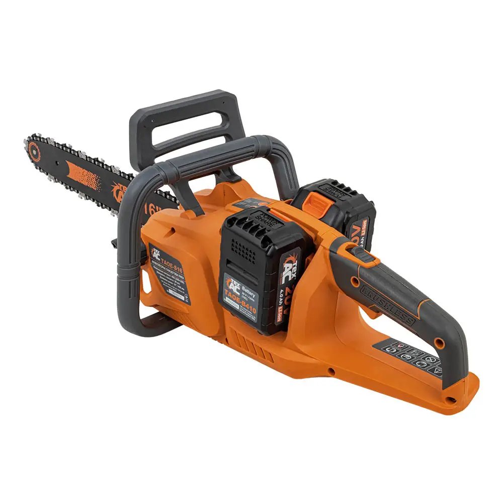 ФОТО КАРТИНКИ ЗОБРАЖЕННЯ Акумуляторна безщіткова ланцюгова пила TEX.AC ТАOE-S16 : з АКБ 20V 2 шт-6 Ah+ЗП, шина 406мм РОЗДРІБ ОПТ ГУРТ ГУРТОМ ОПТОМ! З ЄВРОПИ! ЯКІСТЬ! Купити Львів Характеристики Ціна Оплата Доставка "БОГОДАР" ІНТЕРНЕТ-МАГАЗИН Огляд Рейтинг Порівняння Як вибрати Якісний