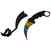 ФОТО КАРТИНКИ ЗОБРАЖЕННЯ Ніж керамбіт COLD STEEL 6381 ГРАФІТІ 20 см різнокольоровий РОЗДРІБ ОПТ ГУРТ ГУРТОМ ОПТОМ! З ЄВРОПИ! ЯКІСТЬ! Купити Львів Характеристики Ціна Оплата Доставка "БОГОДАР" ІНТЕРНЕТ-МАГАЗИН Огляд Рейтинг Порівняння Як вибрати Якісний