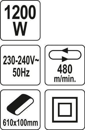 ФОТО КАРТИНКИ ЗОБРАЖЕННЯ Шліфмашина мережева стрічкова 1200 Вт YATO YT-82242 РОЗДРІБ ОПТ ГУРТ ГУРТОМ ОПТОМ! З ЄВРОПИ! ЯКІСТЬ! Купити Львів Характеристики Ціна Оплата Доставка "БОГОДАР" ІНТЕРНЕТ-МАГАЗИН Огляд Рейтинг Порівняння Як вибрати Якісний