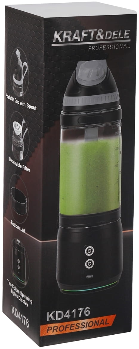 ФОТО КАРТИНКИ ЗОБРАЖЕННЯ BLENDER AKUMULATOROWY USB-C 700ML 2x2500mAh KD4176 РОЗДРІБ ОПТ ГУРТ ГУРТОМ ОПТОМ! З ЄВРОПИ! ЯКІСТЬ! Купити Львів Характеристики Ціна Оплата Доставка "БОГОДАР" ІНТЕРНЕТ-МАГАЗИН Огляд Рейтинг Порівняння Як вибрати Якісний