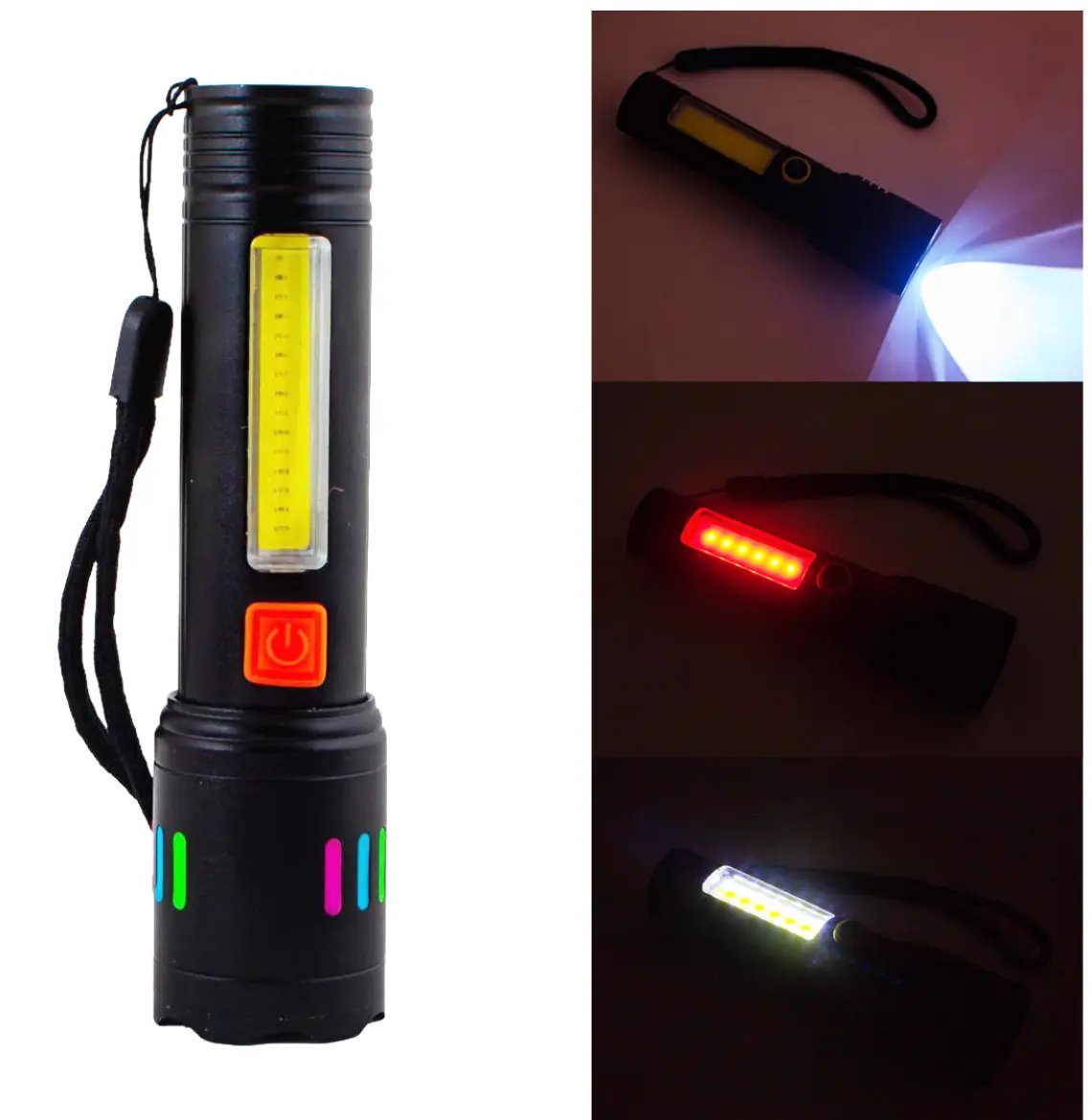 ФОТО КАРТИНКИ ЗОБРАЖЕННЯ Ліхтар ручний GT-505-TG+COB (white+red), Li-Ion акум., ЗП Type-C, zoom РОЗДРІБ ОПТ ГУРТ ГУРТОМ ОПТОМ! З ЄВРОПИ! ЯКІСТЬ! Купити Львів Характеристики Ціна Оплата Доставка "БОГОДАР" ІНТЕРНЕТ-МАГАЗИН Огляд Рейтинг Порівняння Як вибрати Якісний