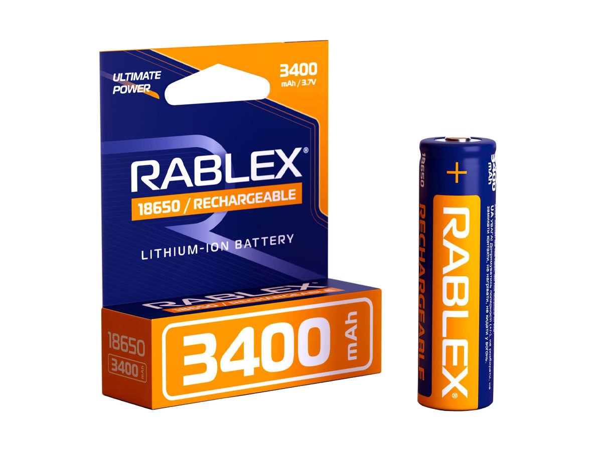 ФОТО КАРТИНКИ ЗОБРАЖЕННЯ Акумулятор 20 штук RABLEX 18650 3400 mAh Li-Ion 3.7V без захисту Літій-Іонний ORIGINAL РОЗДРІБ ОПТ ГУРТ ГУРТОМ ОПТОМ! З ЄВРОПИ! ЯКІСТЬ! Купити Львів Характеристики Ціна Оплата Доставка "БОГОДАР" ІНТЕРНЕТ-МАГАЗИН Огляд Рейтинг Порівняння Як вибрати Якісний
