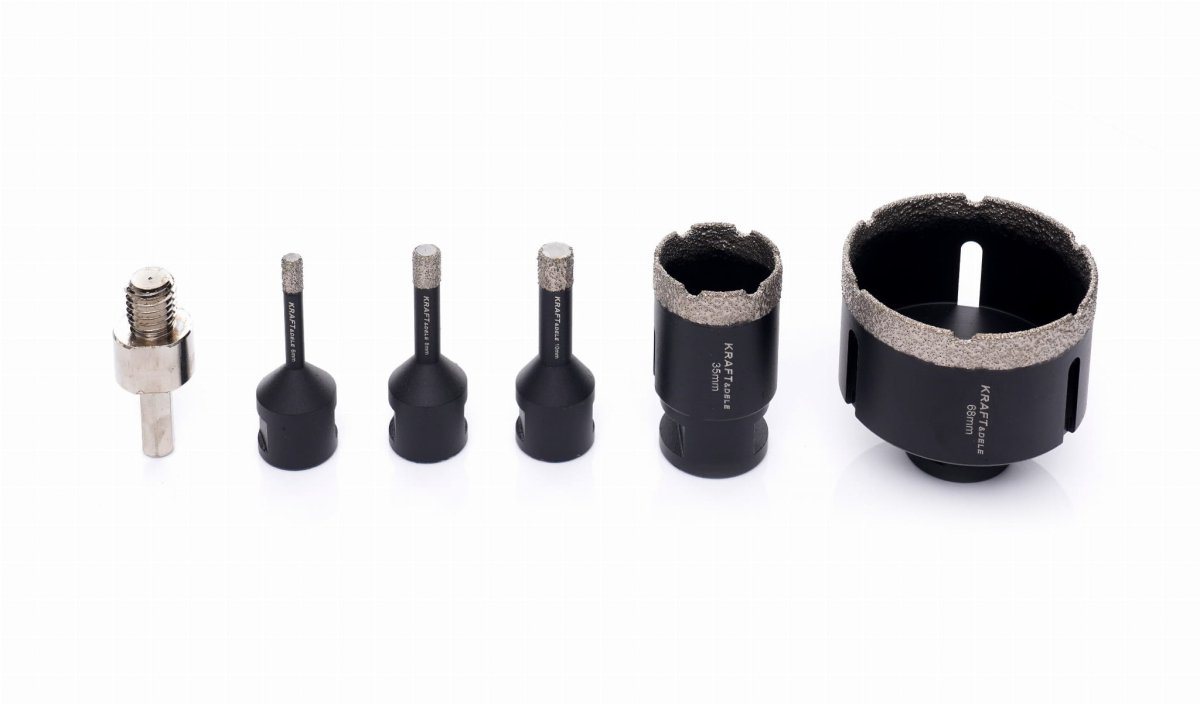ФОТО КАРТИНКИ ЗОБРАЖЕННЯ Otwornice diamentowe w walizce 6szt. KD11226 РОЗДРІБ ОПТ ГУРТ ГУРТОМ ОПТОМ! З ЄВРОПИ! ЯКІСТЬ! Купити Львів Характеристики Ціна Оплата Доставка "БОГОДАР" ІНТЕРНЕТ-МАГАЗИН Огляд Рейтинг Порівняння Як вибрати Якісний