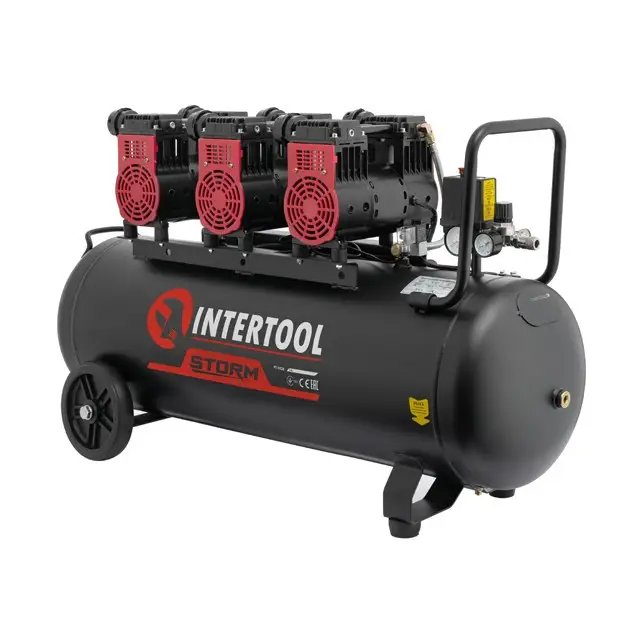 ФОТО КАРТИНКИ ЗОБРАЖЕННЯ Компресор INTERTOOL PT-0028,100 л, 3x1.1 квт, 220В, 8атм, 480 л/хв, 1400 об/хв, безмасляний, 6 циліндрів РОЗДРІБ ОПТ ГУРТ ГУРТОМ ОПТОМ! З ЄВРОПИ! ЯКІСТЬ! Купити Львів Характеристики Ціна Оплата Доставка "БОГОДАР" ІНТЕРНЕТ-МАГАЗИН Огляд Рейтинг Порівняння Як вибрати Якісний