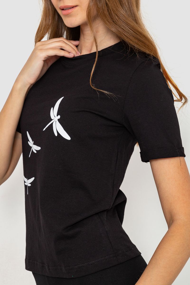 ФОТО КАРТИНКИ ЗОБРАЖЕННЯ Жіноча футболка з принтом AGER 241R120 L Чорний РОЗДРІБ ОПТ ГУРТ ГУРТОМ ОПТОМ! З ЄВРОПИ! ЯКІСТЬ! Купити Львів Характеристики Ціна Оплата Доставка "БОГОДАР" ІНТЕРНЕТ-МАГАЗИН Огляд Рейтинг Порівняння Як вибрати Якісний