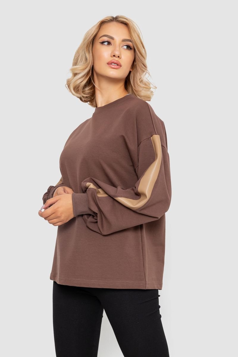 ФОТО КАРТИНКИ ЗОБРАЖЕННЯ Світшот жіночий AGER 102R445-2 S-M Коричневий РОЗДРІБ ОПТ ГУРТ ГУРТОМ ОПТОМ! З ЄВРОПИ! ЯКІСТЬ! Купити Львів Характеристики Ціна Оплата Доставка "БОГОДАР" ІНТЕРНЕТ-МАГАЗИН Огляд Рейтинг Порівняння Як вибрати Якісний