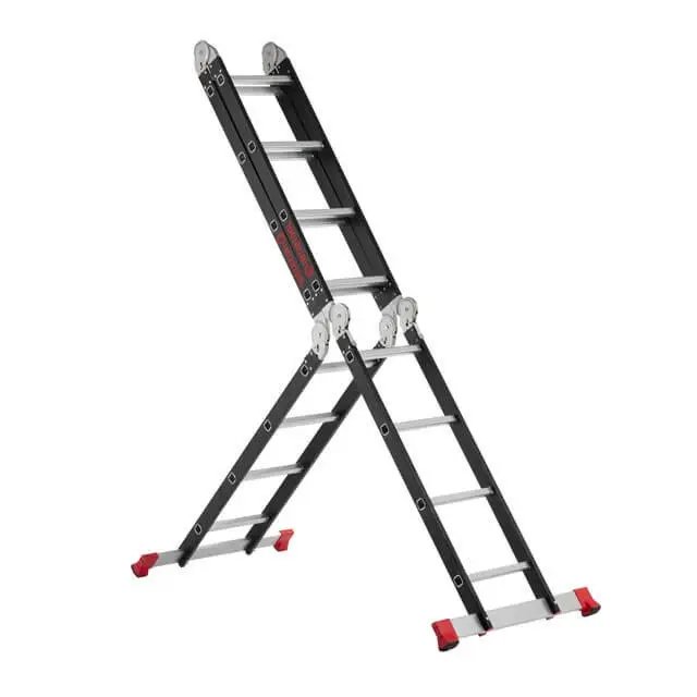 ФОТО КАРТИНКИ ЗОБРАЖЕННЯ Драбина багатофункціональна трансформер 4 секції / 4 сходинки, сталевий профіль, 4450 мм, 150 кг INTERTOOL LT-0024 РОЗДРІБ ОПТ ГУРТ ГУРТОМ ОПТОМ! З ЄВРОПИ! ЯКІСТЬ! Купити Львів Характеристики Ціна Оплата Доставка "БОГОДАР" ІНТЕРНЕТ-МАГАЗИН Огляд Рейтинг Порівняння Як вибрати Якісний