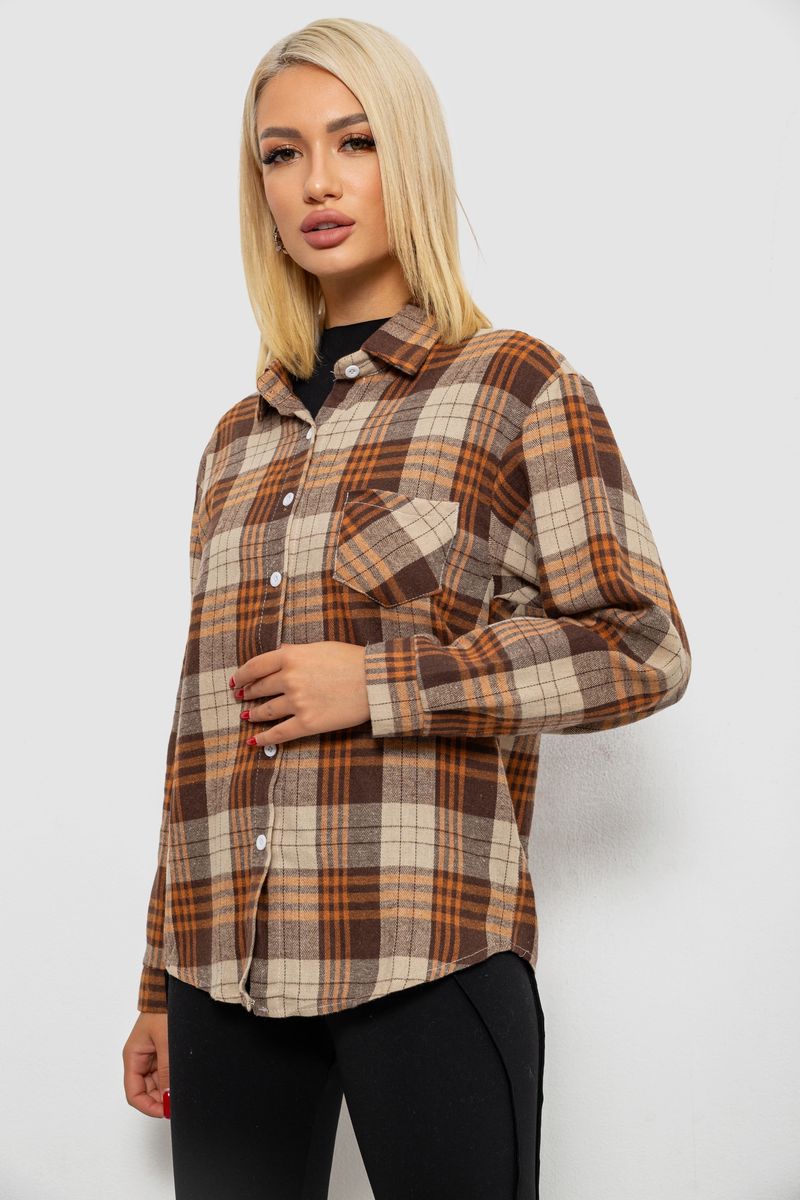 ФОТО КАРТИНКИ ЗОБРАЖЕННЯ Сорочка жіноча в клітинку AGER 244R1070-2 S Коричневий РОЗДРІБ ОПТ ГУРТ ГУРТОМ ОПТОМ! З ЄВРОПИ! ЯКІСТЬ! Купити Львів Характеристики Ціна Оплата Доставка "БОГОДАР" ІНТЕРНЕТ-МАГАЗИН Огляд Рейтинг Порівняння Як вибрати Якісний
